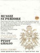 Collio Russiz sup Pinot grigio